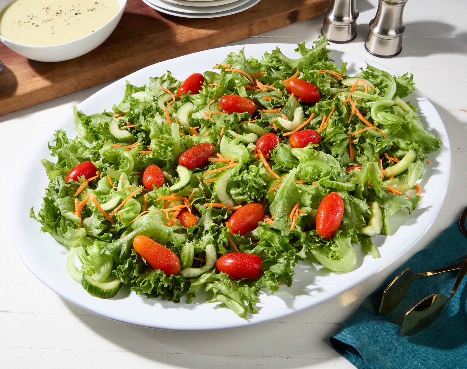 FreshDirect Green Salad, Large, image 1 of 2 slides