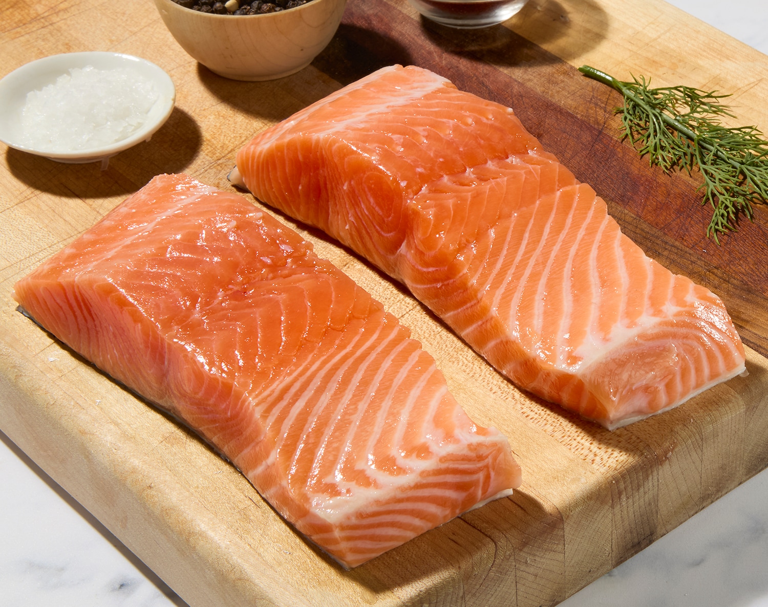 New Zealand Farm-Raised King Salmon Fillet, image 2 of 2 slides