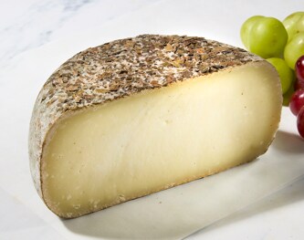 Pecorino Aged in Walnut Leaves