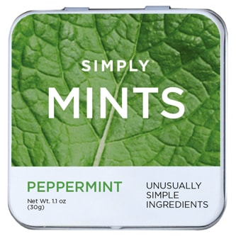 Simply Gum Peppermint Mints