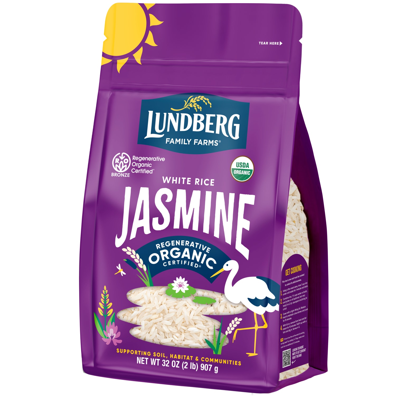 Lundberg Organic California White Jasmine Rice