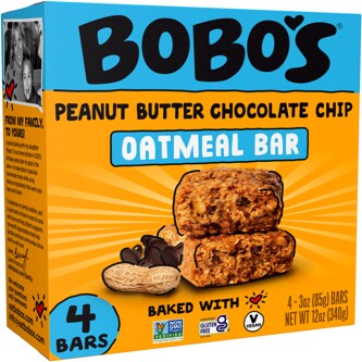Bobo's Oat Bars, Peanut Butter Chocolate Chip