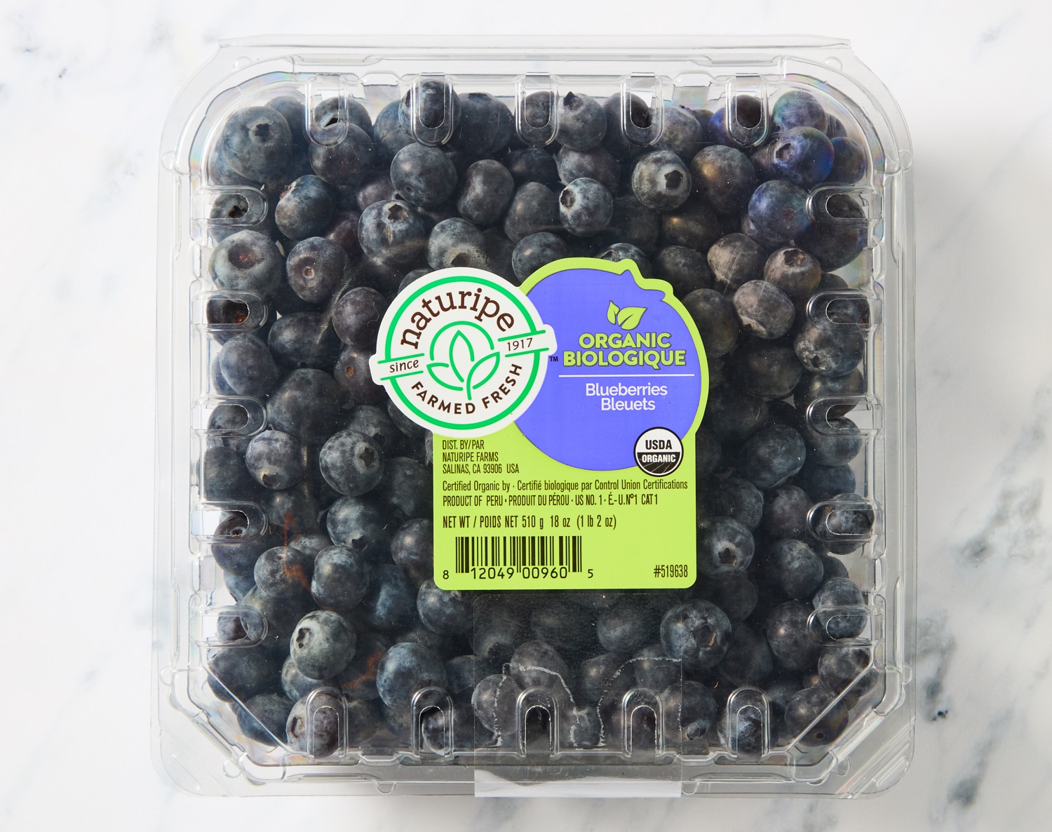 Organic Blueberries