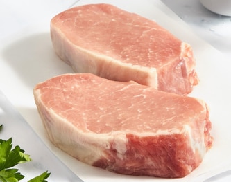 Hickory Nut Gap Boneless Center-Cut Pork Loin Chop, Pasture-Raised Heritage