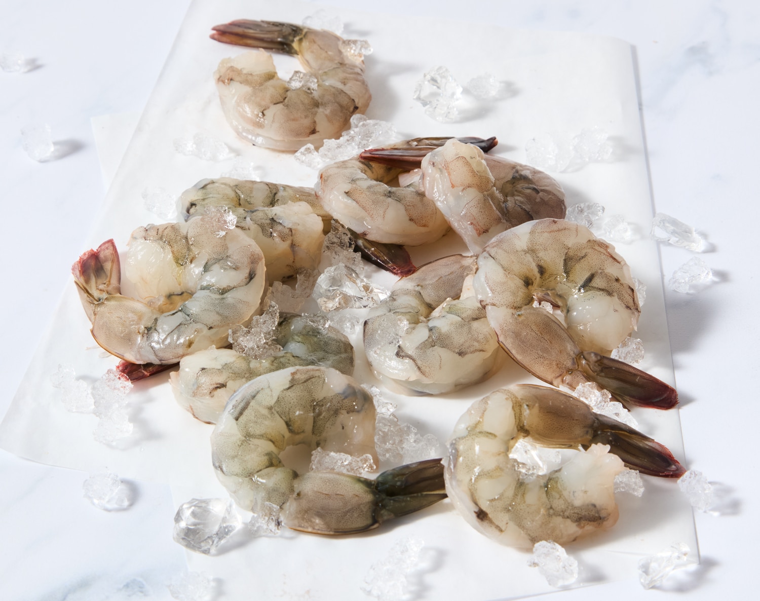 Blue Foot Fresh White Shrimp, Cleaned, 26-30/lb, image 2 of 2 slides