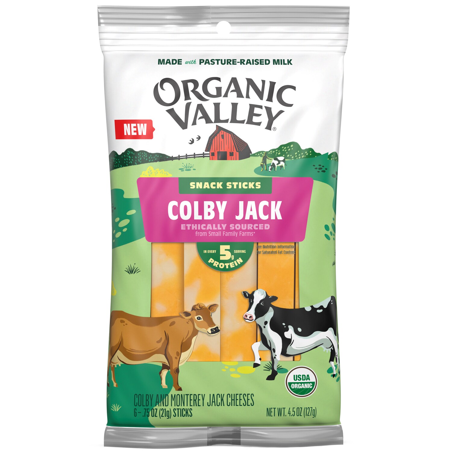 Organic Valley Colby-Jack Snack Stick
