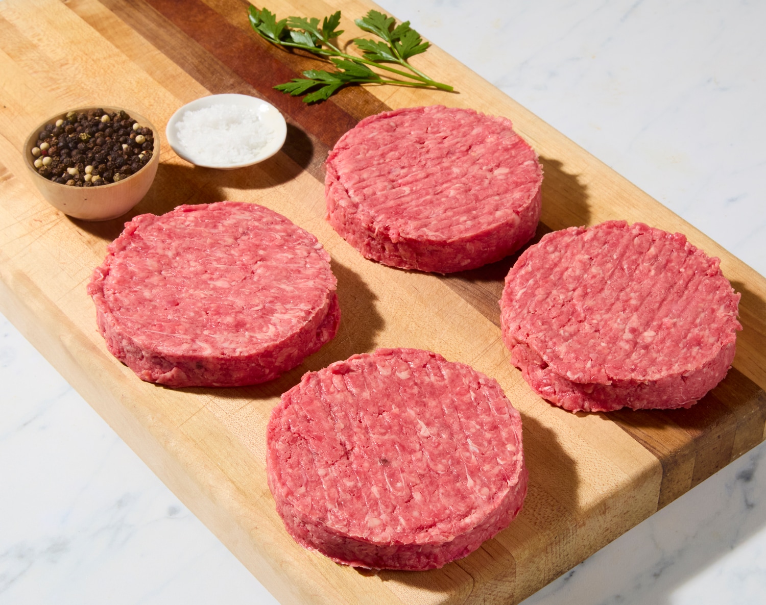 FreshDirect Organic Lean Ground Beef Patties, Fresh, image 2 of 2 slides