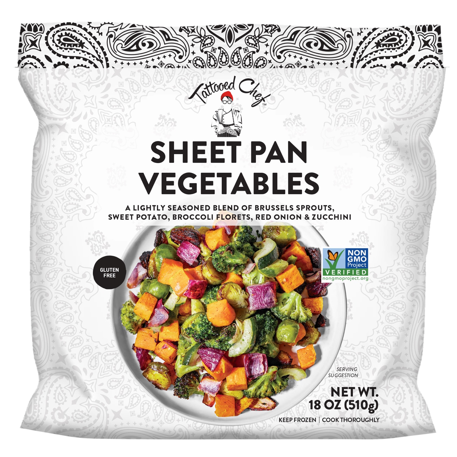 Tattooed Chef Sheet Pan Vegetables