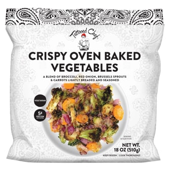 Tattooed Chef Crispy Oven Baked Vegetables