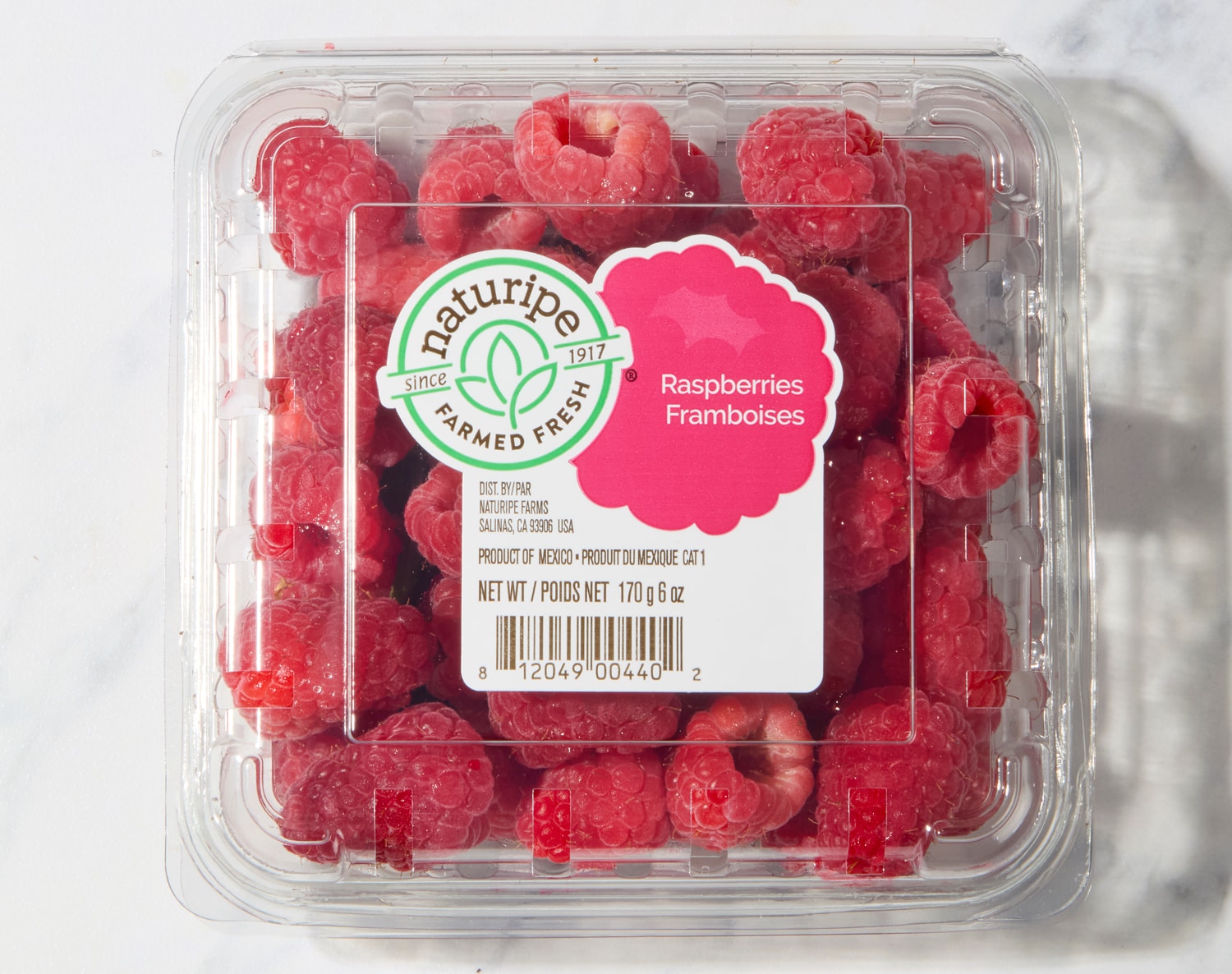 Raspberries, image 1 of 2 slides