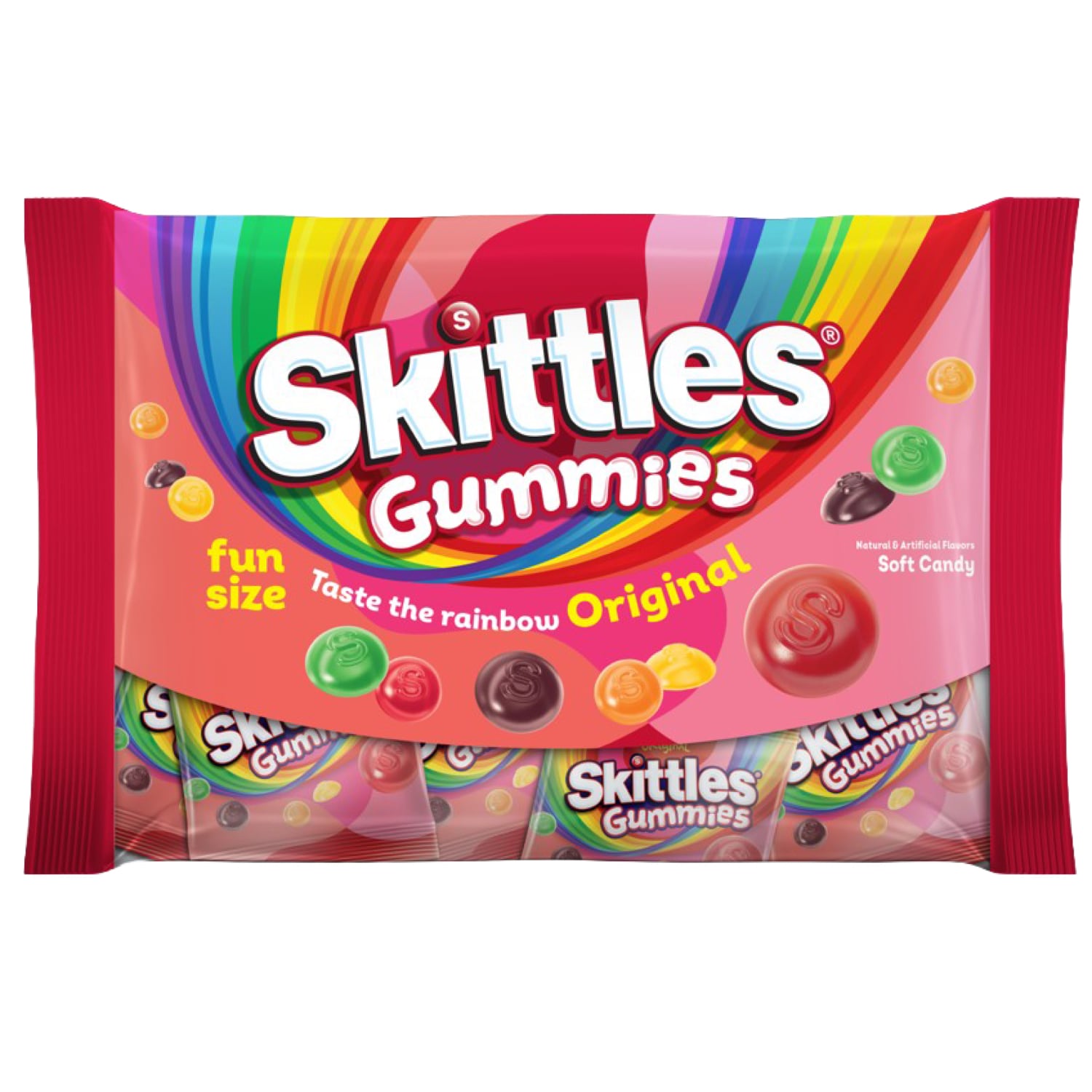 Skittles Gummies Original, Fun Size