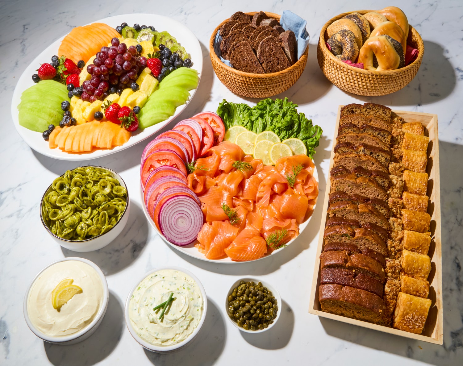 Smoked Salmon Platter Package (Serves up to 12)