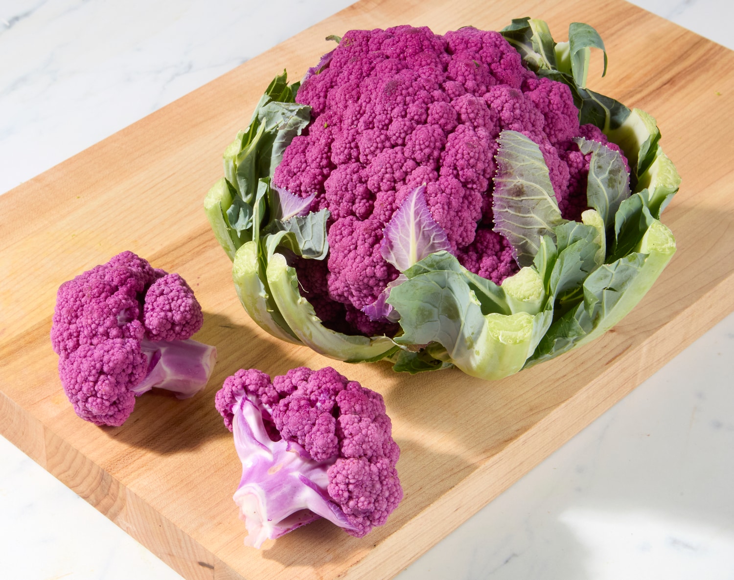 Purple Cauliflower, image 2 of 2 slides