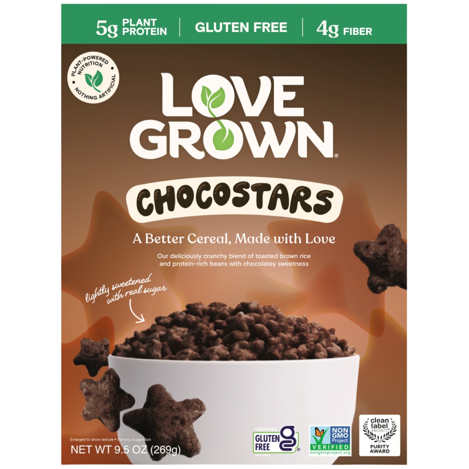 Love Grown Chocostars Cereal