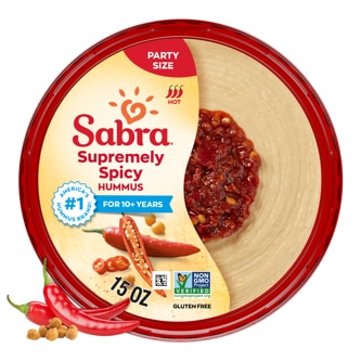 Sabra Hummus, Supremely Spicy, Family Size