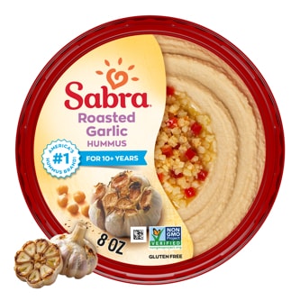 Sabra Hummus, Roasted Garlic