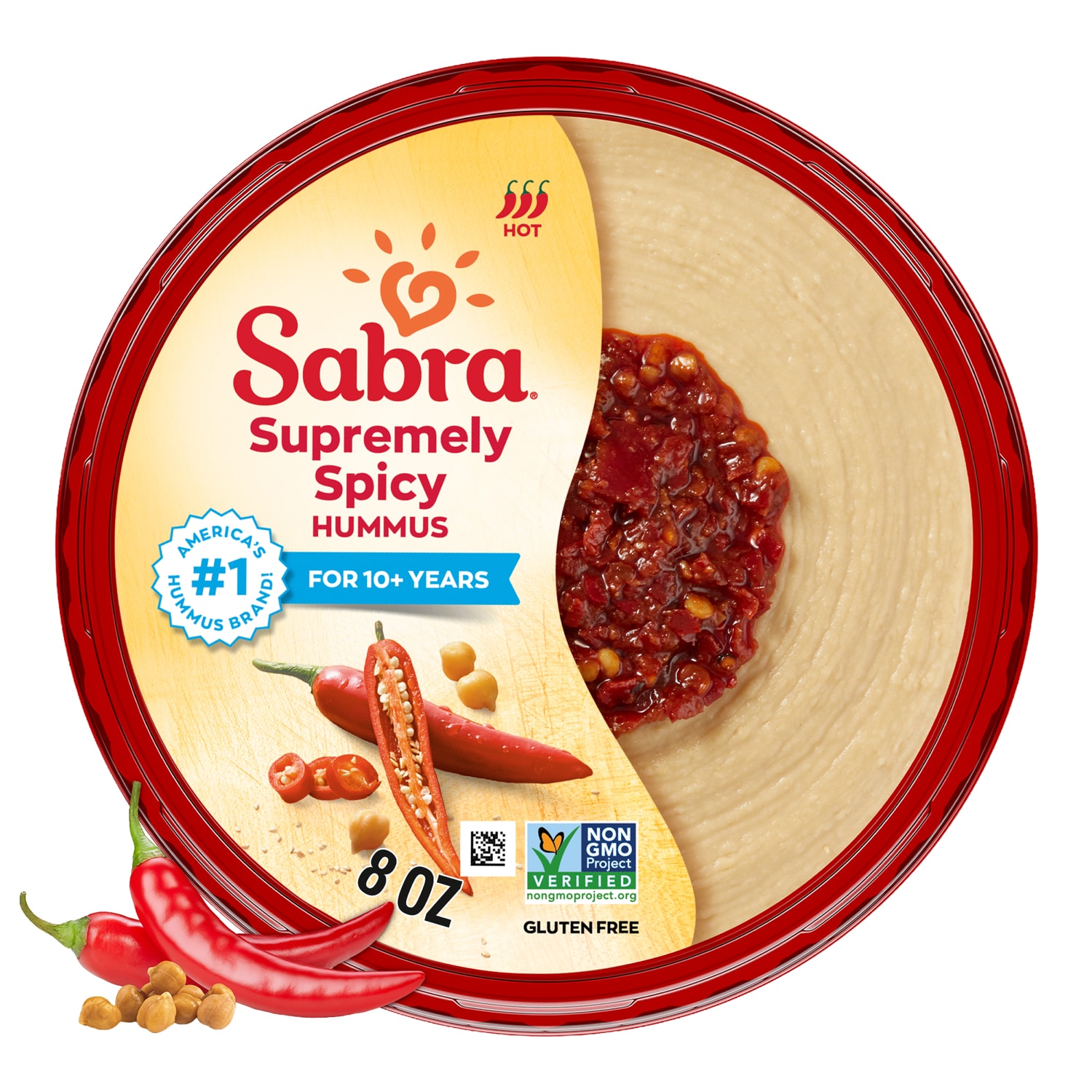 Sabra Hummus, Supremely Spicy 