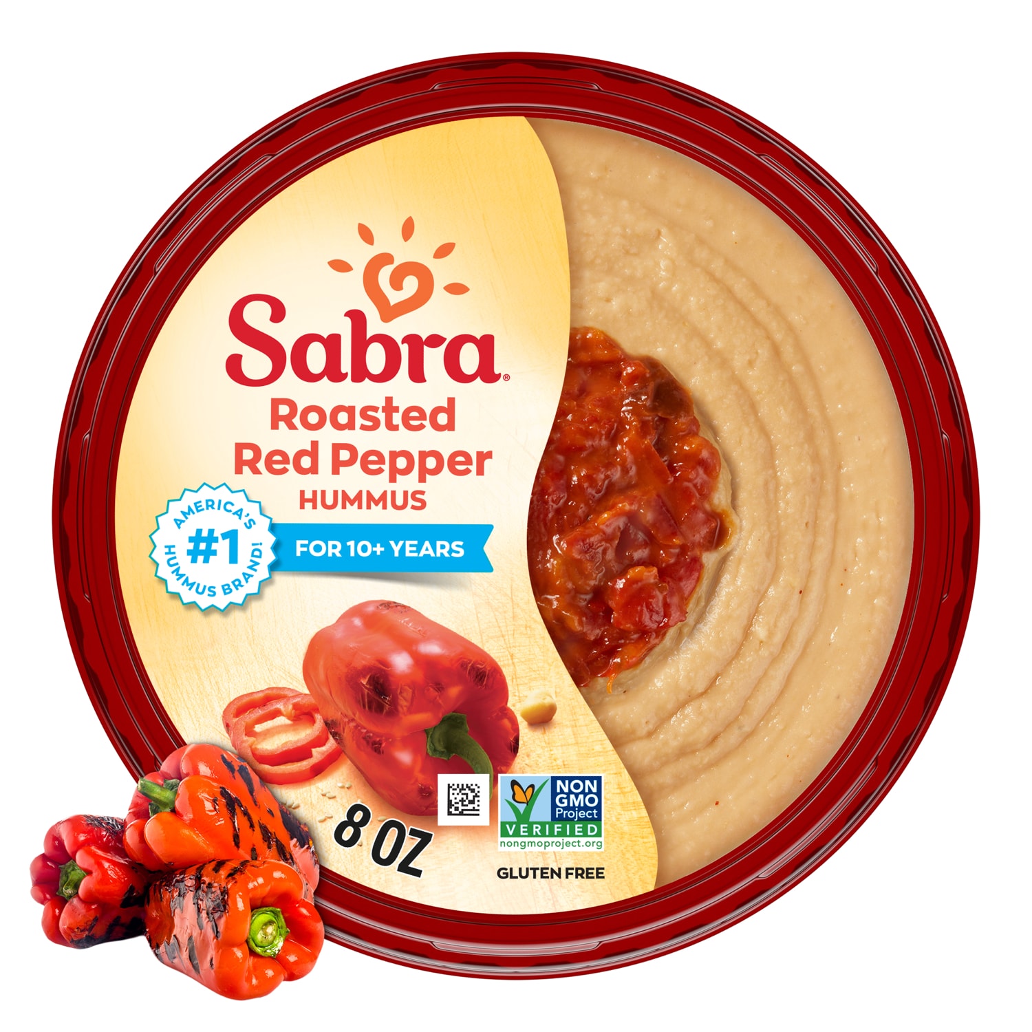 Sabra Hummus, Roasted Red Pepper 