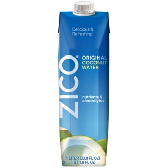 Zico Coconut Water, Natural Blend, Carton