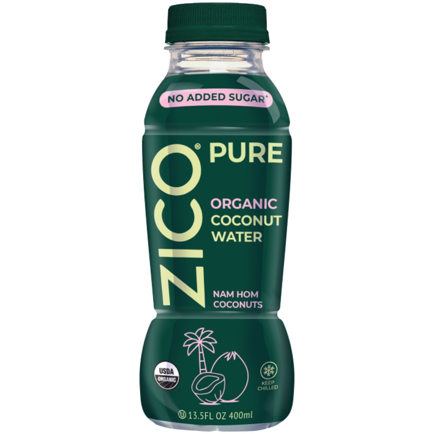 Zico Organic Coconut Water, Plastic Bottle