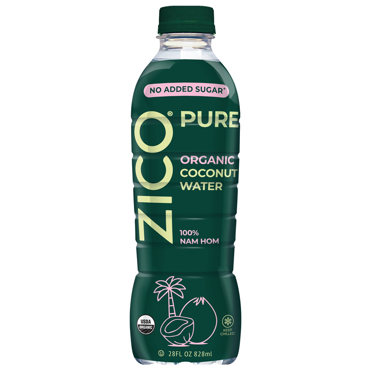 Zico Organic Coconut Water, Plastic Bottle