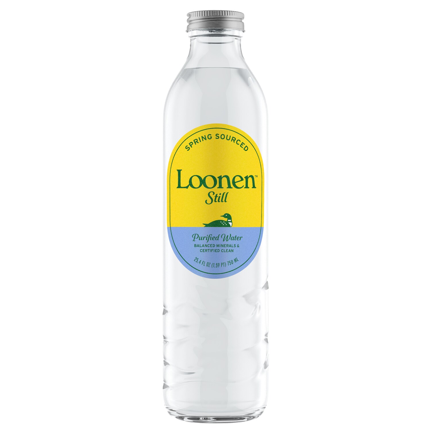 Loonen Purified Still Water, Glass Bottle