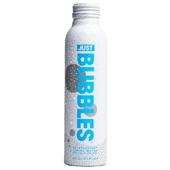 Just Bubbles Sparkling Water, Aluminum Bottle