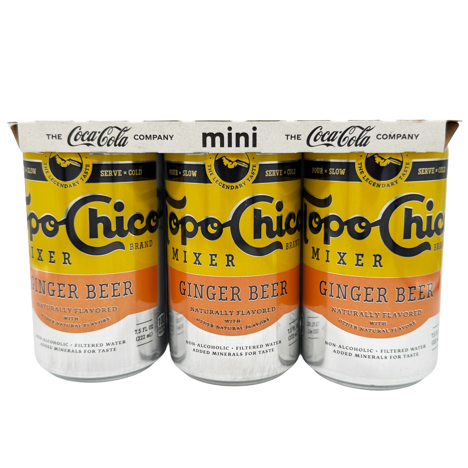Topo Chico Ginger Beer, Mini Cans