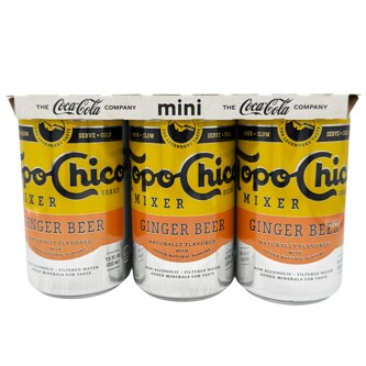 Topo Chico Ginger Beer, Mini Cans