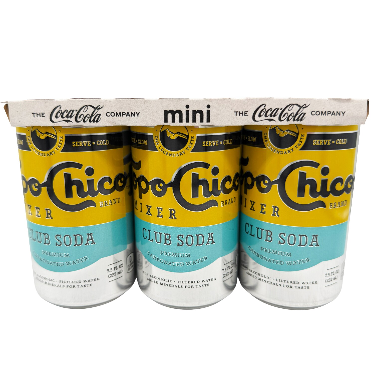 Topo Chico Club Soda, Mini Cans