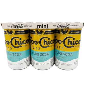 Topo Chico Club Soda, Mini Cans