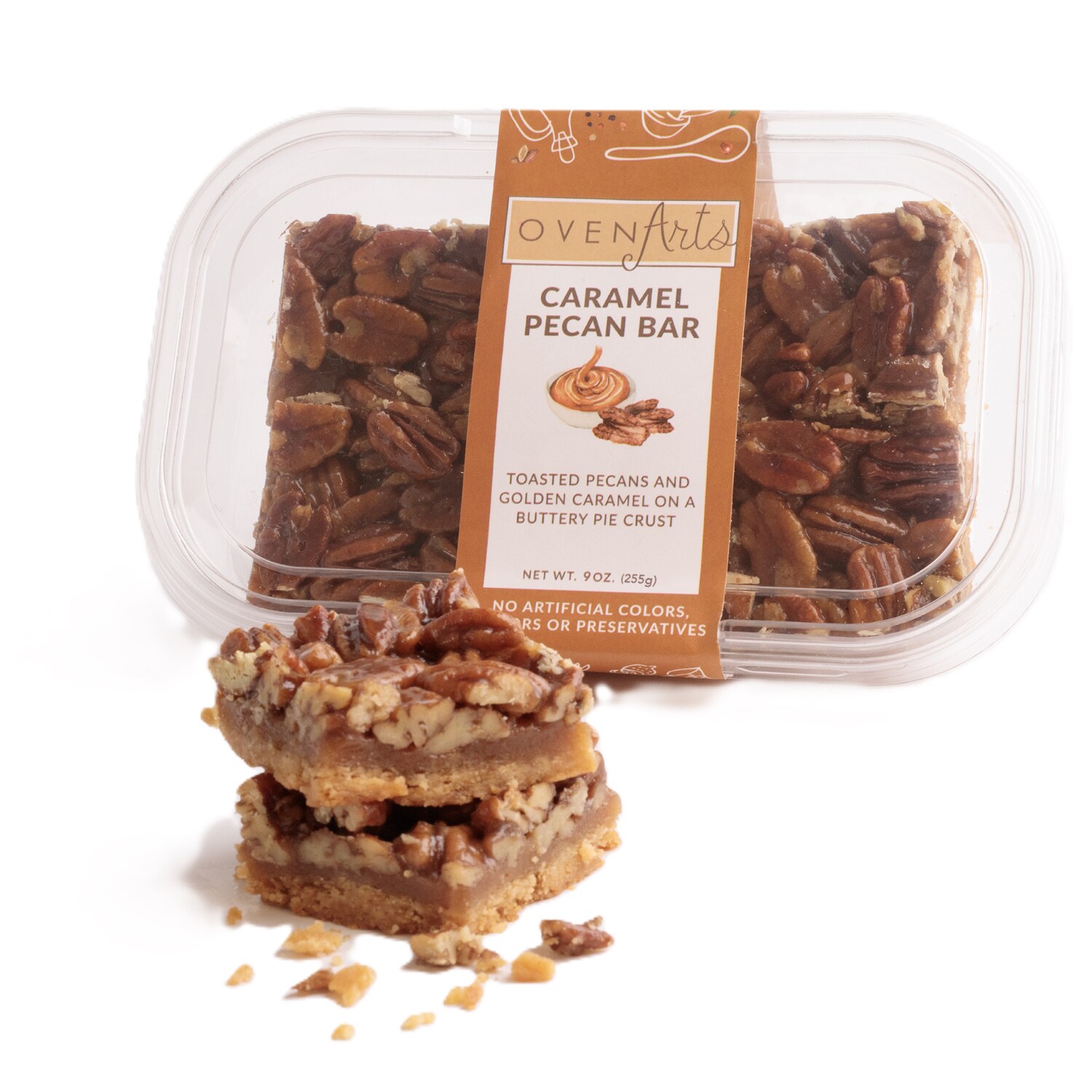 Oven Arts Caramel Pecan Bar