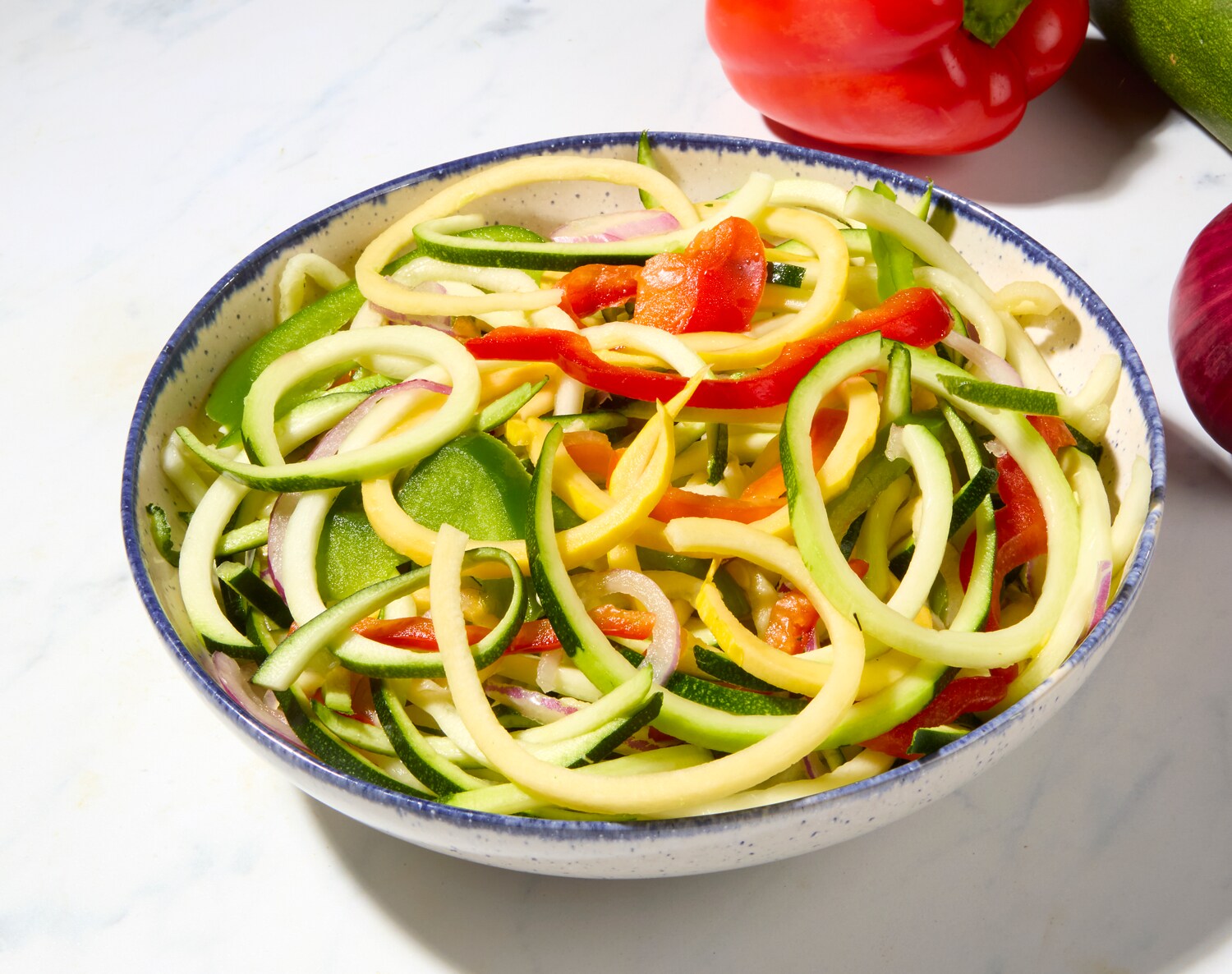 Primavera Zucchini Noodles, image 2 of 2 slides