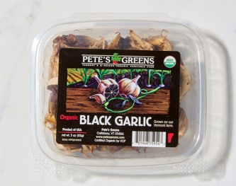 Pete's Greens Organic Black Garlic