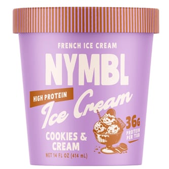 Nymbl High Protein Ice Cream Cookies & Cream