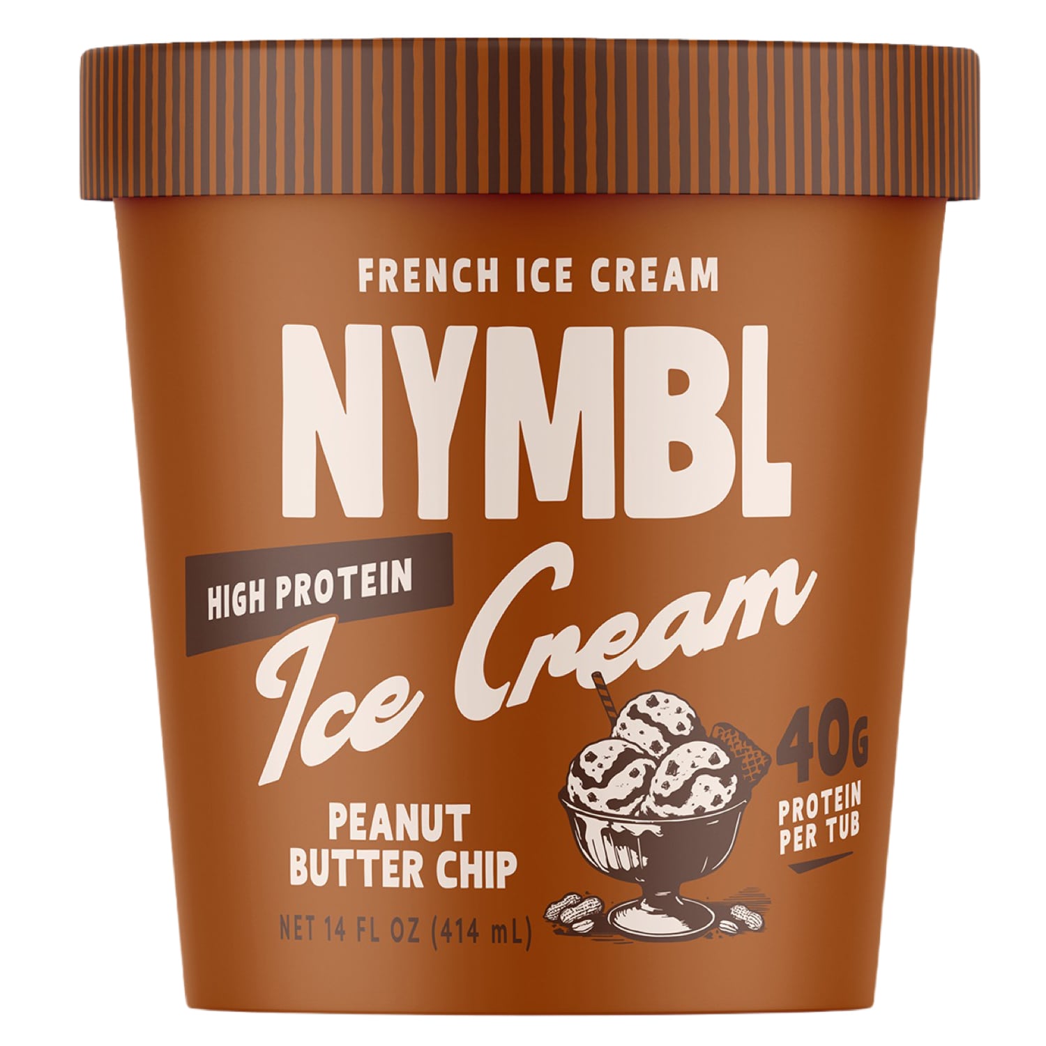 Nymbl High Protein Ice Cream Peanut Butter Chip