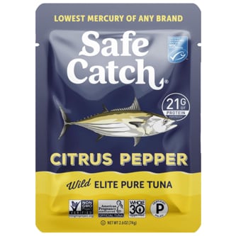 Safe Catch Elite Wild Tuna Citrus Pepper Pouch