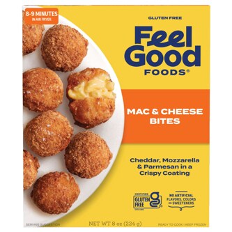 Feel Good Foods Mac & Cheese Bites