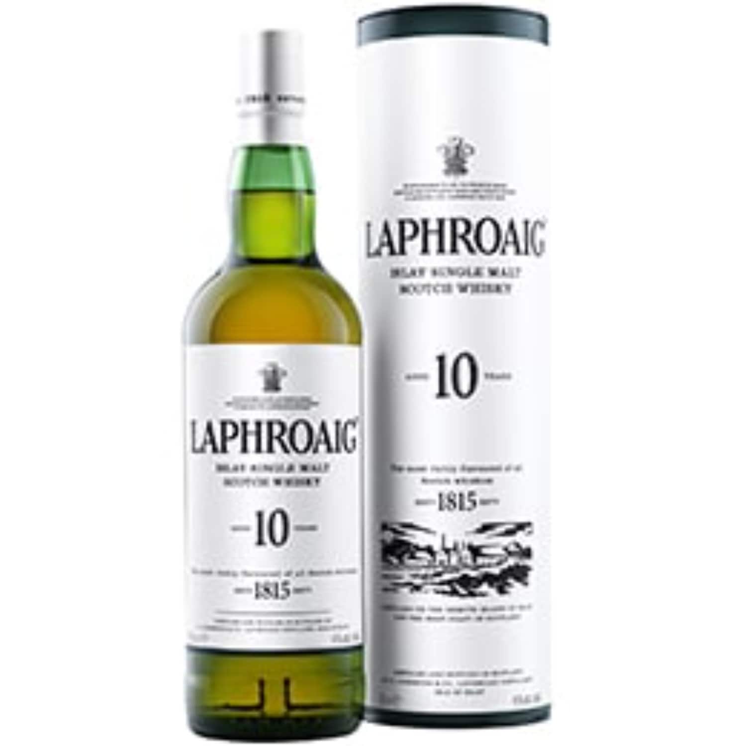 Laphroaig 10 Year Old Islay Scotch Whisky