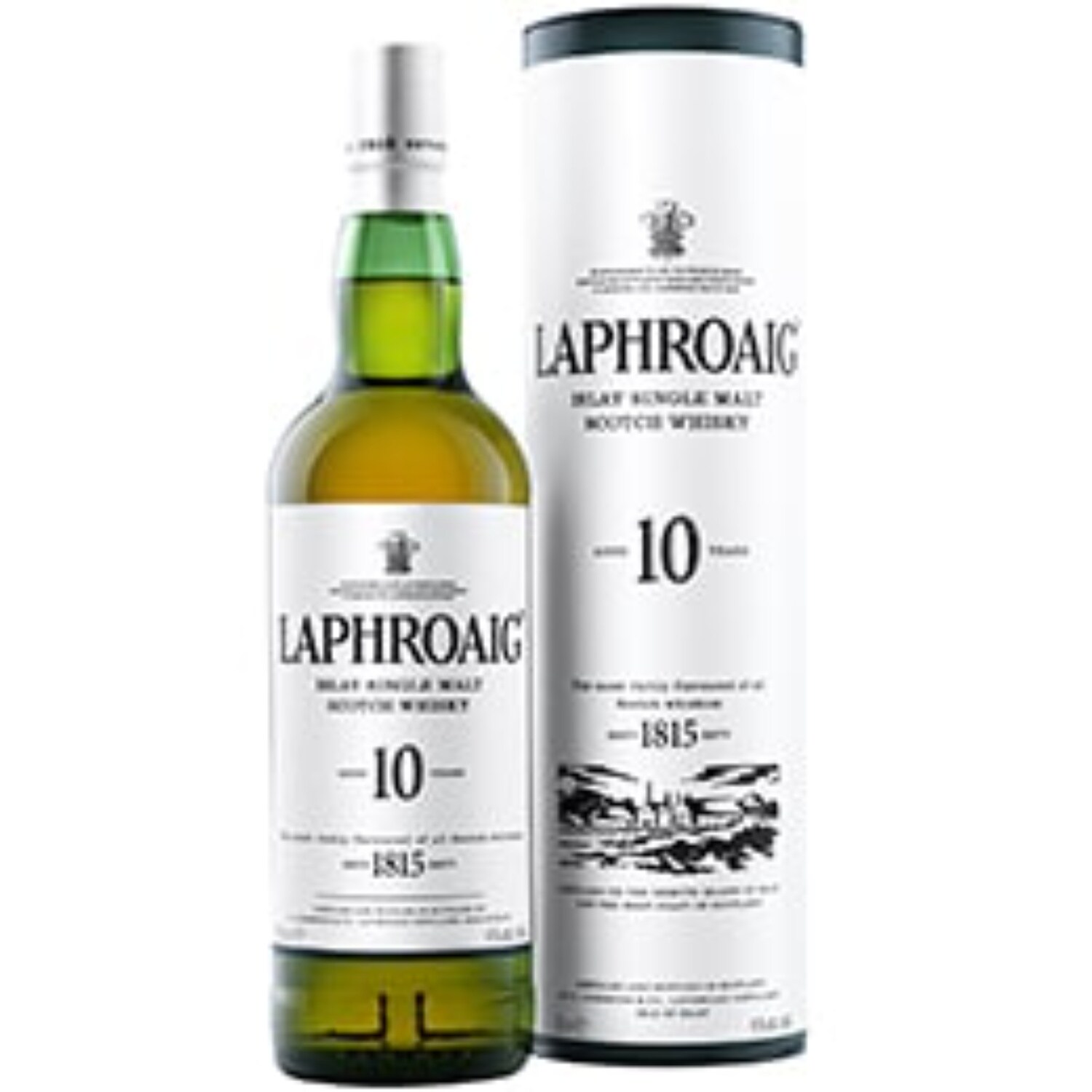 Laphroaig 10 Year Old Islay Scotch Whisky
