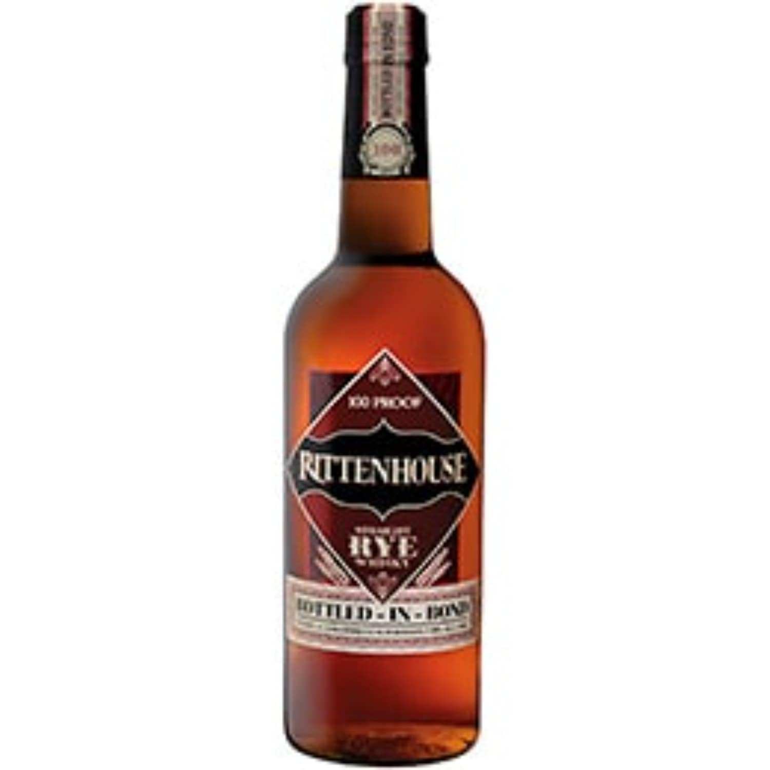 Rittenhouse Bottled in Bond 100° Straight Rye Whisky