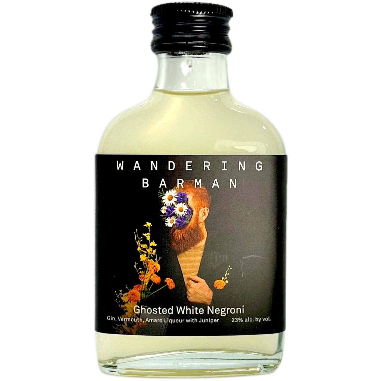 Wandering Barman Ghosted White Negroni, Glass Bottle