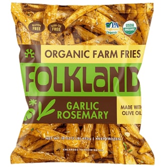 Folkland Foods Farm Fries, Garlic Rosemary