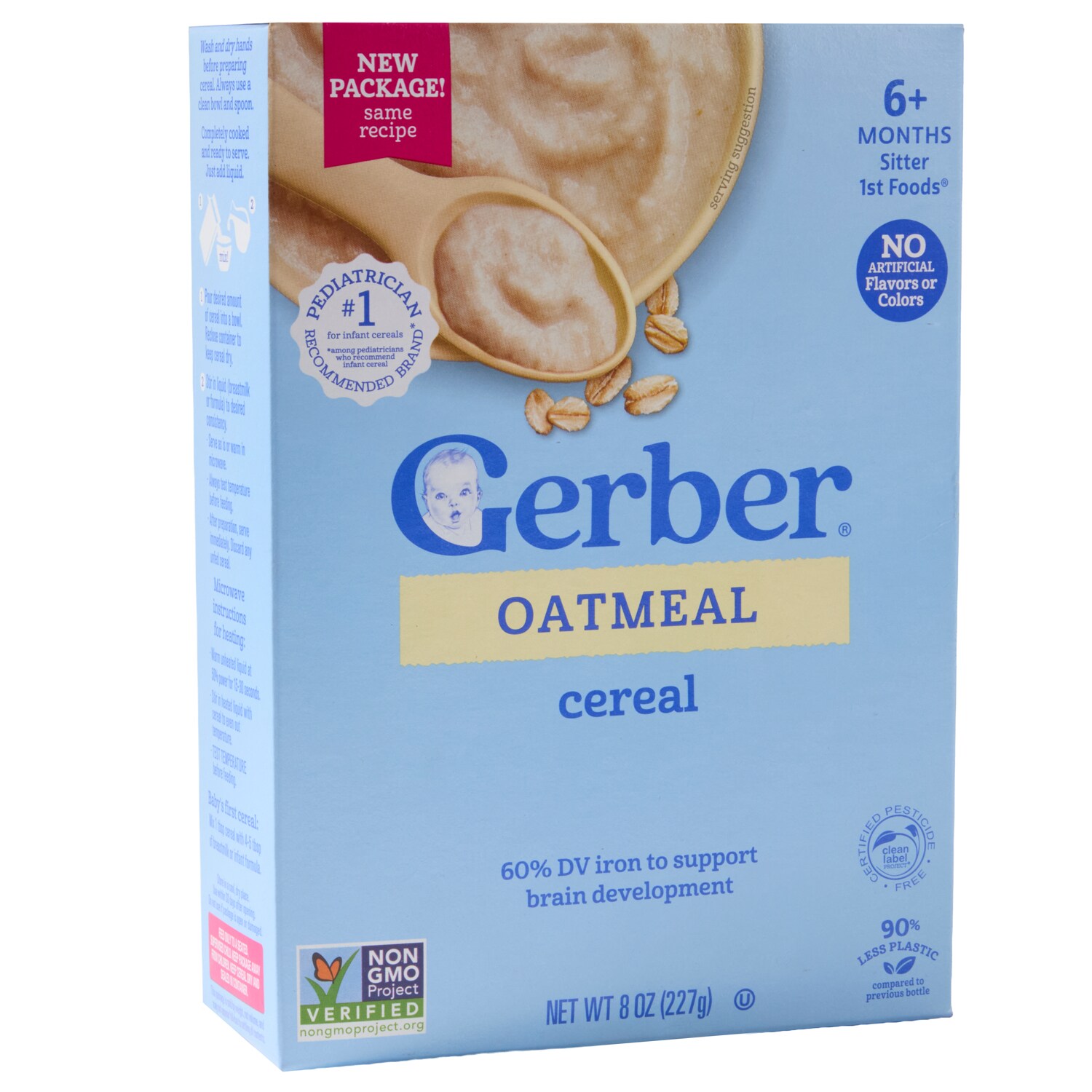 Gerber 1st Foods Baby Cereal, Oatmeal