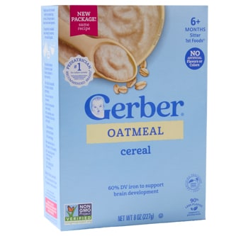 Gerber 1st Foods Baby Cereal, Oatmeal