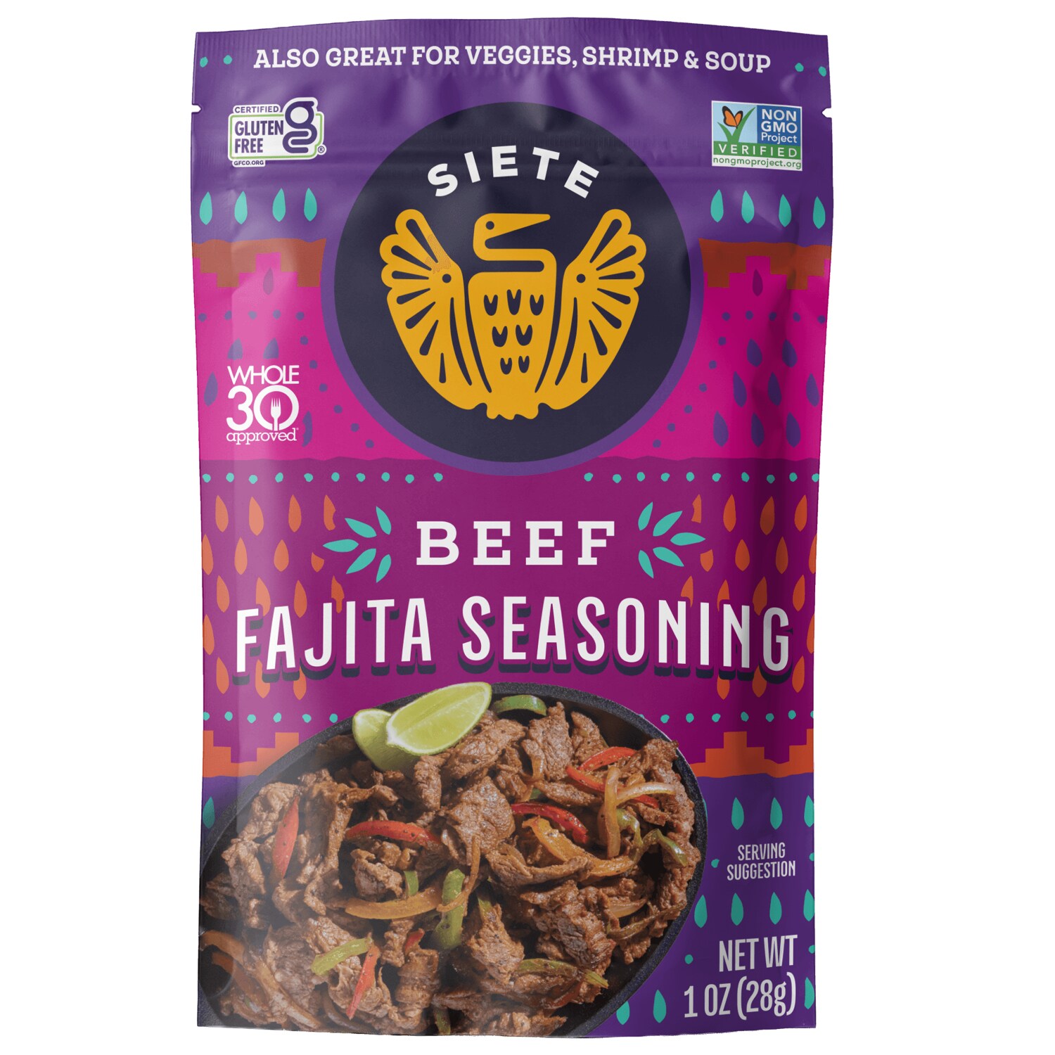 Siete Taco Seasoning, Beef Fajita