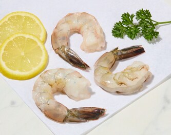 All-Natural Wild Domestic Gulf Shrimp, Cleaned, 16-20/lb, Previously Frozen