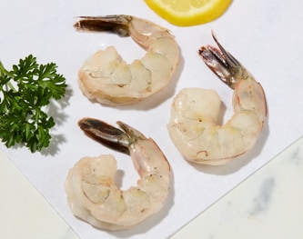 All-Natural Wild Domestic Gulf Shrimp, Cleaned, 21-25/lb, Previously Frozen