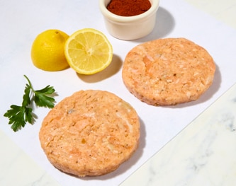 Salmon Burgers, Previously Frozen