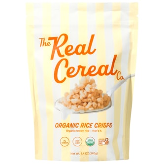 The Real Cereal Co Organic Rice Crisps